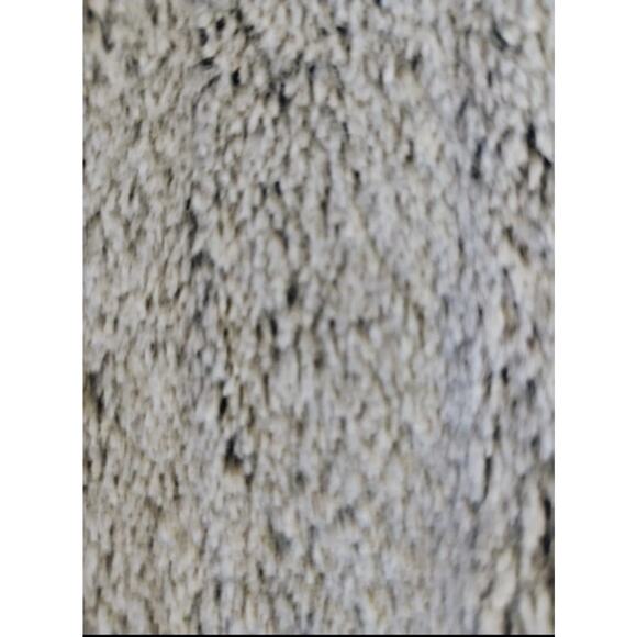 Soft Gray Large Faux Fur Snap Up Jacket.Baggy. Hip Hop. NYC. Trendy. 90s. Y2K. - Picture 6 of 13